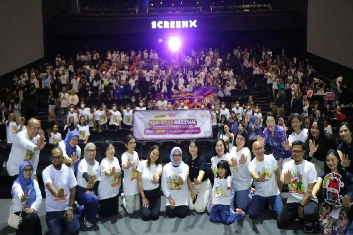 Peringati HAN 2025, KemenPPPA Ajak Ratusan Anak nobar Film Jumbo