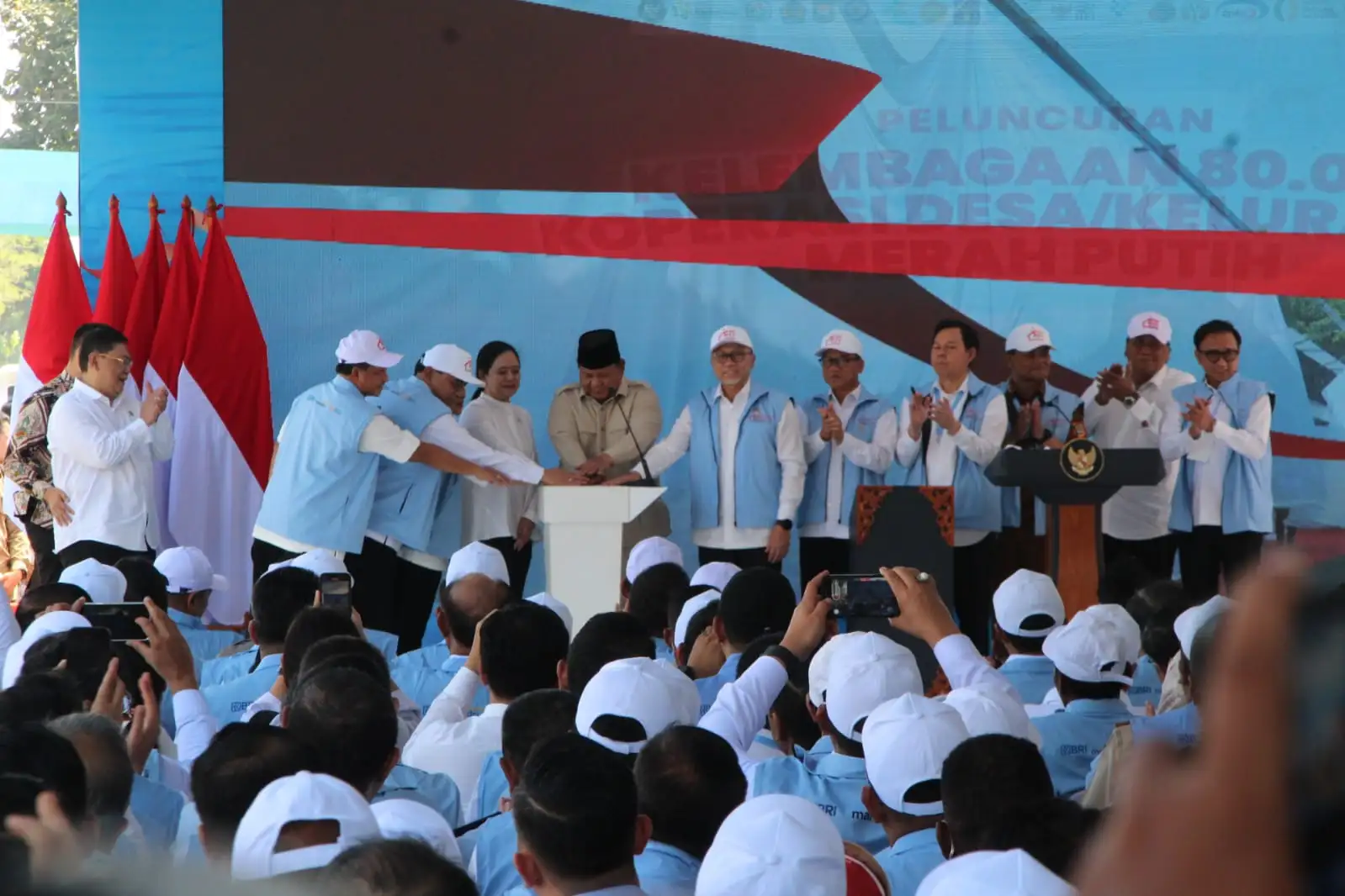Prabowo Ibaratkan Koperasi Bagai Sapu Lidi, dari Ekonomi Lemah Jadi Kekuatan