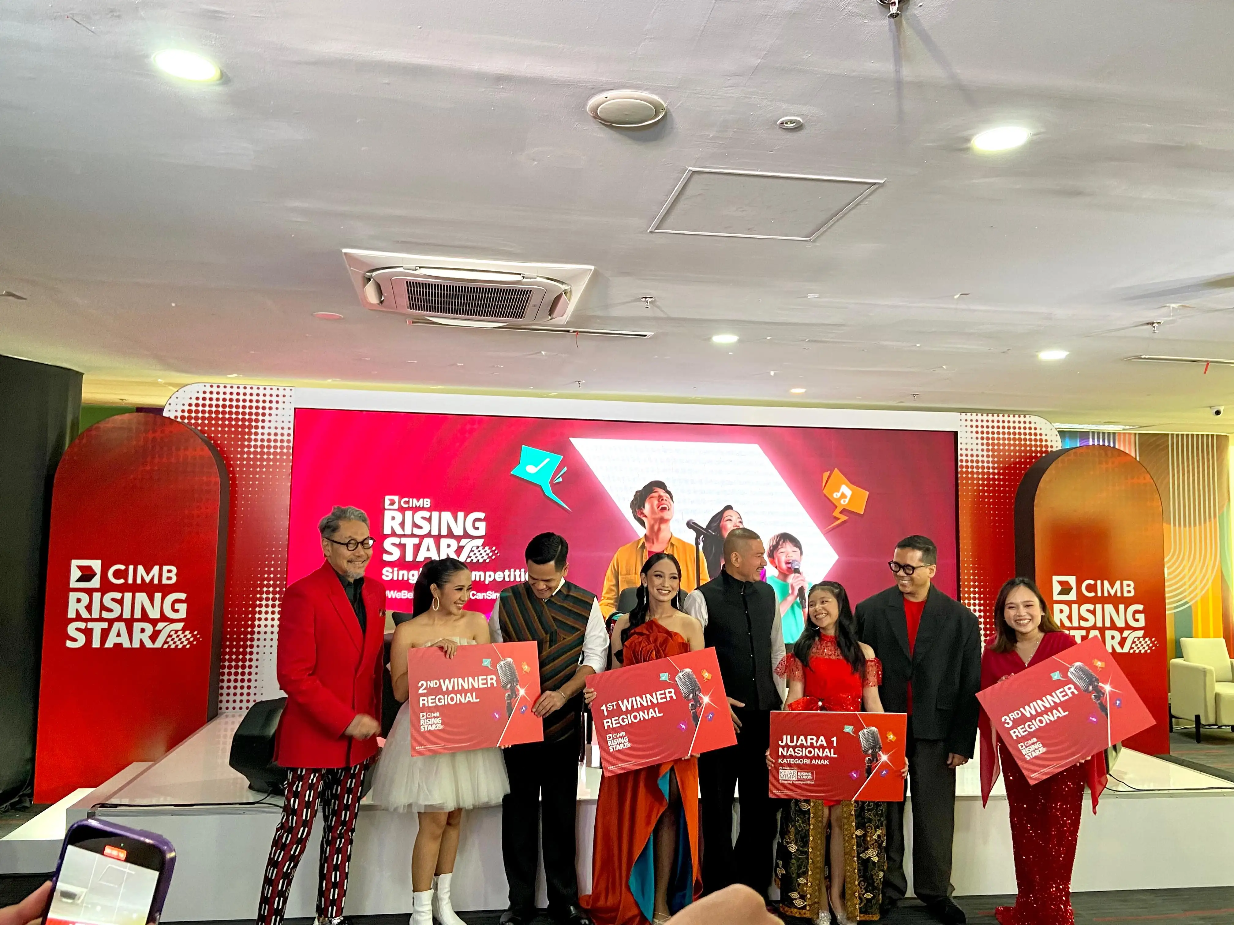 CIMB Niaga Umumkan Tiga Bintang Baru ASEAN di Kejar Mimpi Rising Start 2025
