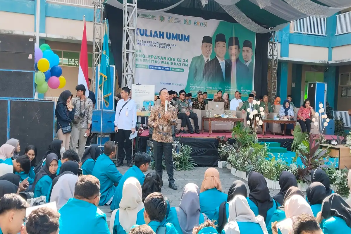 Di Semarang, Menteri Wihaji Tegaskan Childfree Tak Sesuai Karakter Bangsa