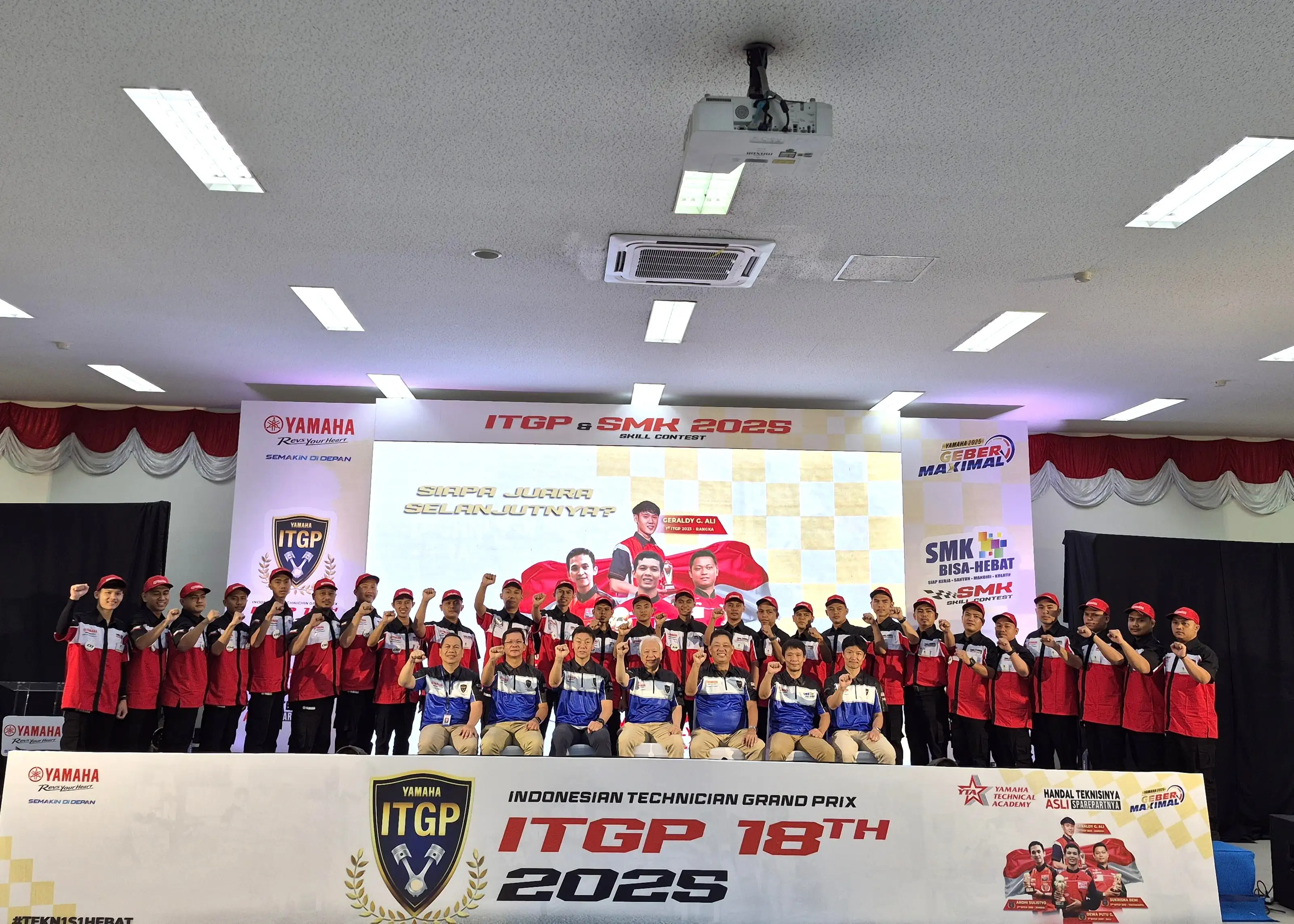 Cetak Teknisi Berkualitas, Yamaha Kembali Gelar Indonesia Technician Grand Prix