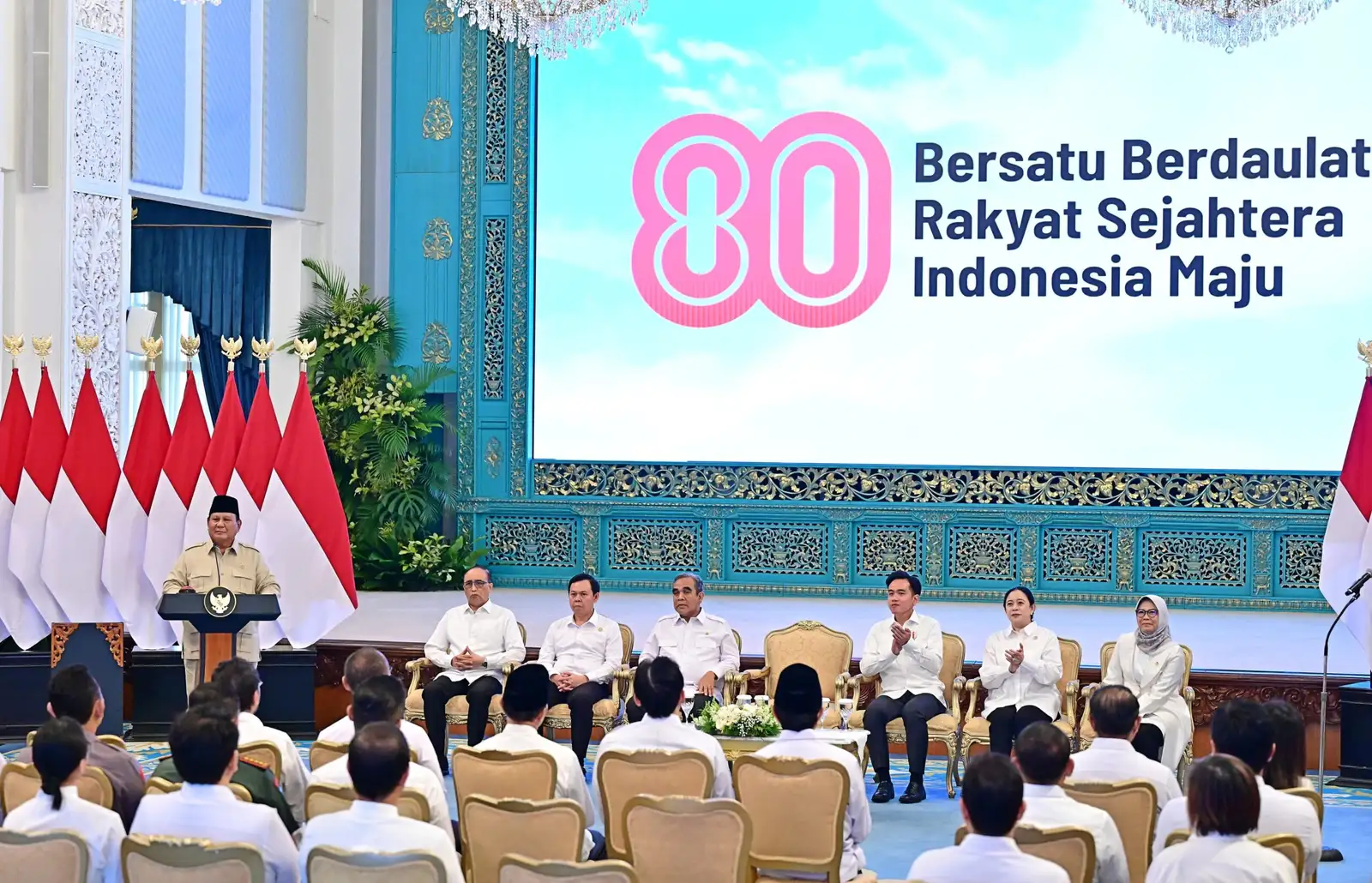 Begini Makna Tema dan Logo HUT ke-80 Kemerdekaan RI di 2025, Simak Link Download