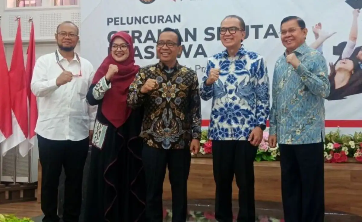 Gerakan Sejuta Beasiswa Diluncurkan, Upaya Percepat Indonesia Emas 2045