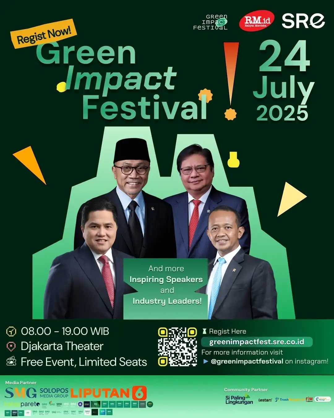 Ribuan Anak Muda Kumpul di Green Impact Festival 2025 Bahas Ekonomi Hijau dan AI