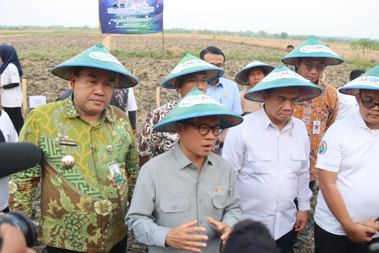 Wujudkan Swasembada Pangan Nasional, Kemendes Launching Program GeMAR di Blora