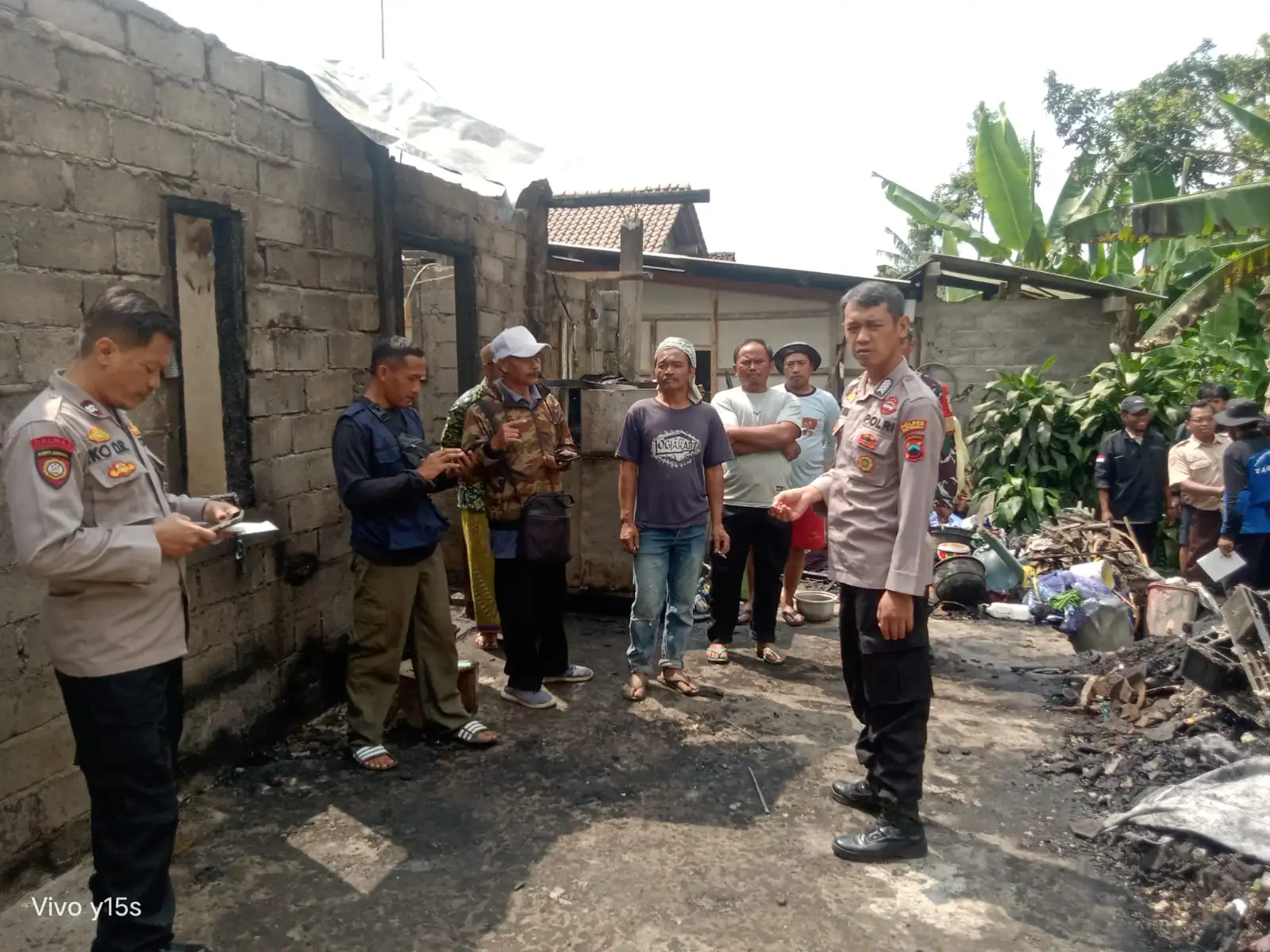 Rumah di Sampetan Gladagsari Boyolali Terbakar saat Ditinggal Pemiliknya ke RS