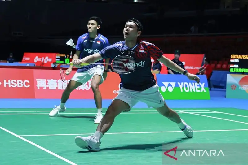 Bungkam Tim Ganda Tuan Rumah, Fajar/Fikri Maju ke Final China Open 2025