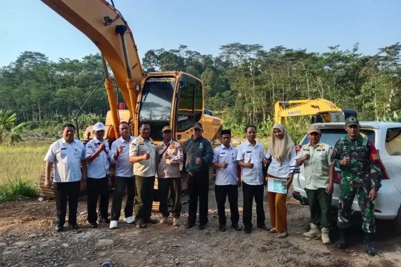 Tak Punya Izin, Tambang Galian C di Kedungmalang Ditutup Pemkab Batang
