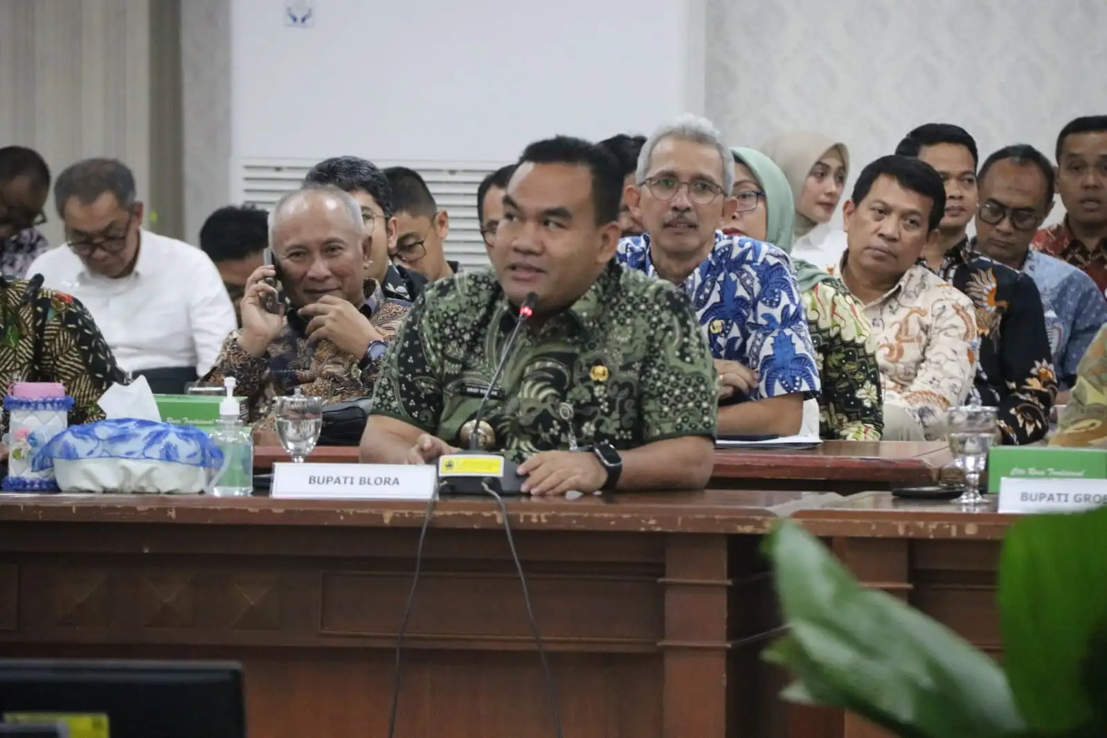 Bupati Blora Minta Komisi V DPR Dukung Penyelesaian 2 Proyek Bendungan dan IJD