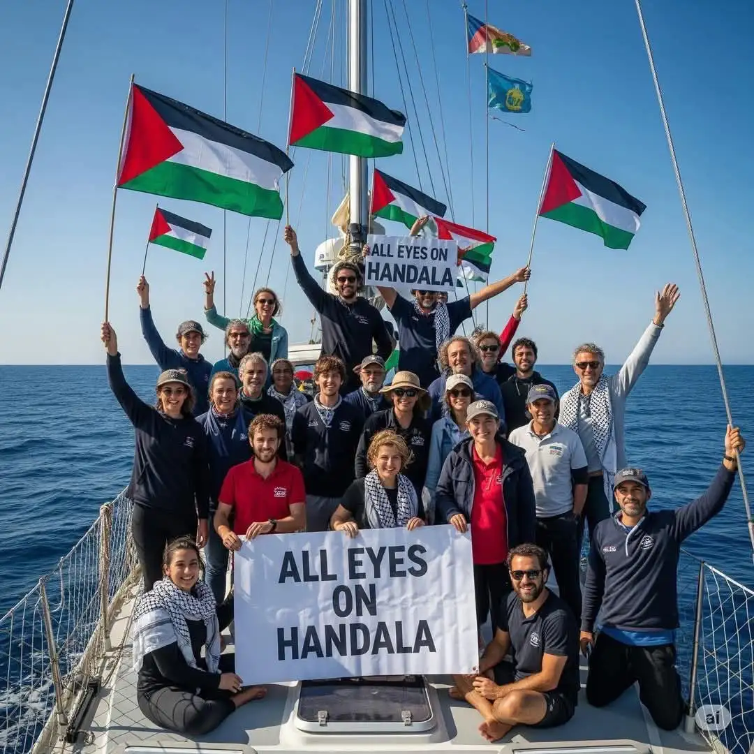 Kapal Bantuan Handala Menuju Gaza Diserbu Israel Bentuk Kejahatan Internasional
