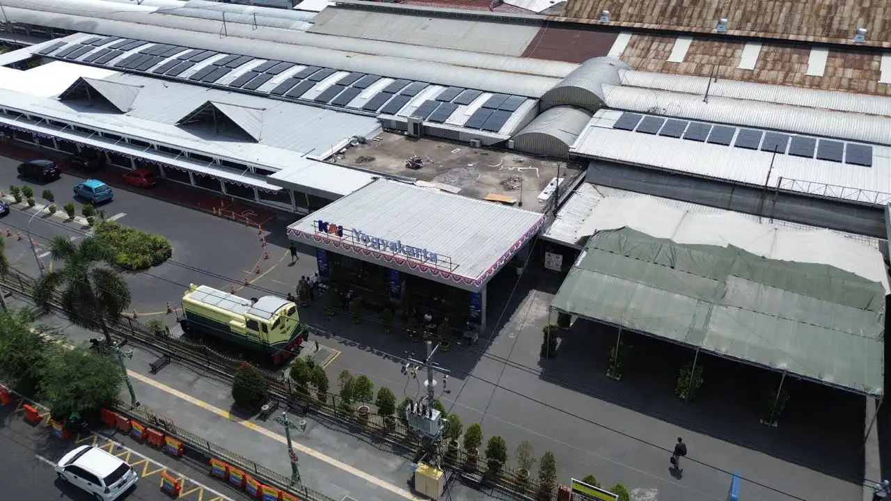 Pakai Listrik Tenaga Surya, Stasiun Solo Balapan Hemat Biaya Rp56 Juta/Tahun