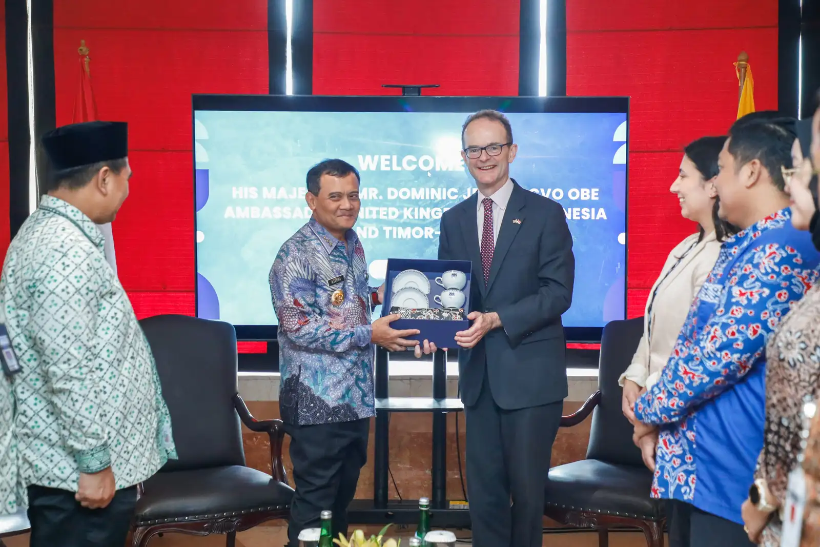Bertemu Gubernur Ahmad Luthfi, Dubes Inggris Jajaki Investasi di Jawa Tengah