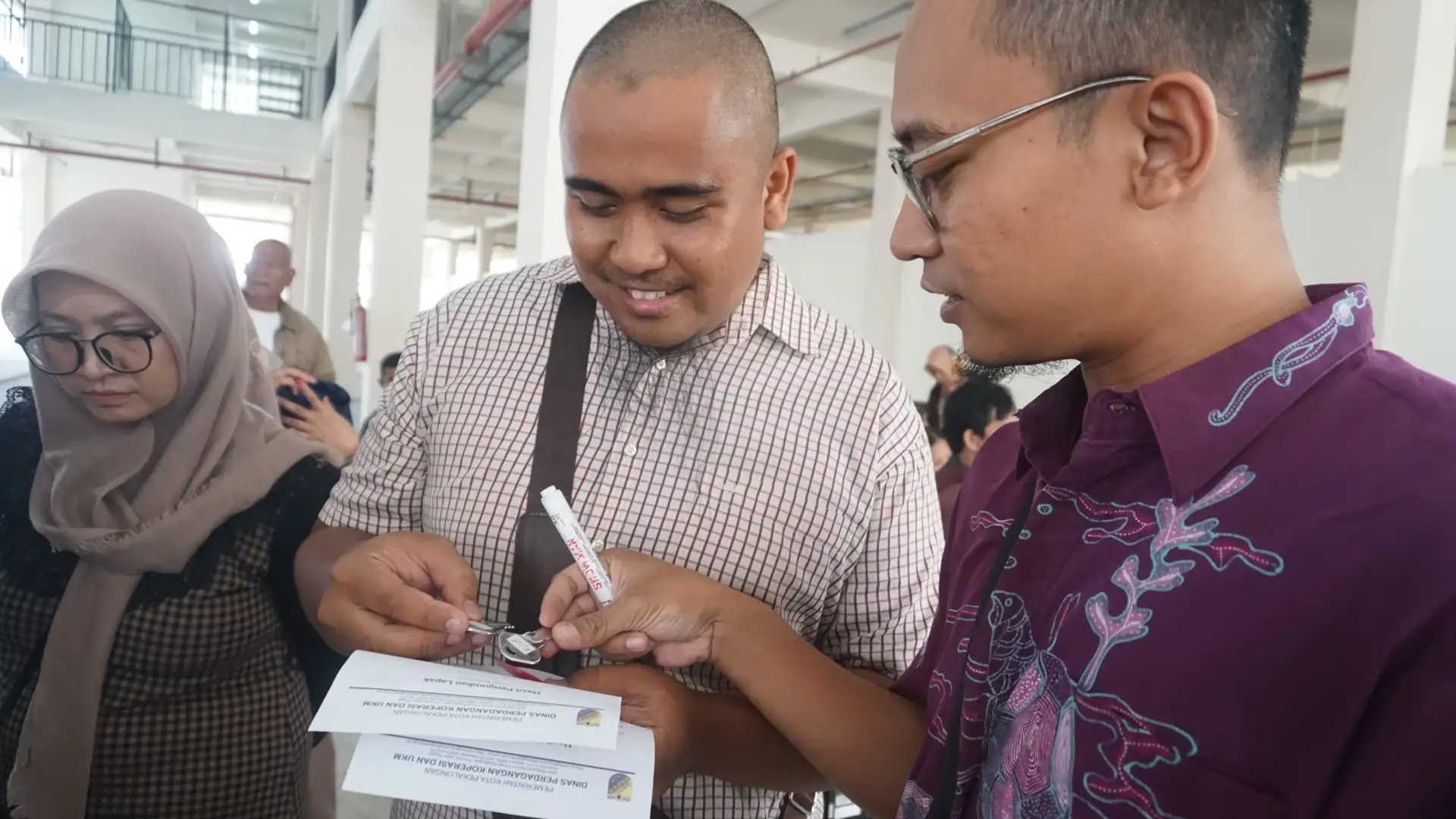 Kunci Lapak Pasar Banjarsari Pekalongan Dibagikan, Pedagang Boleh Berjualan