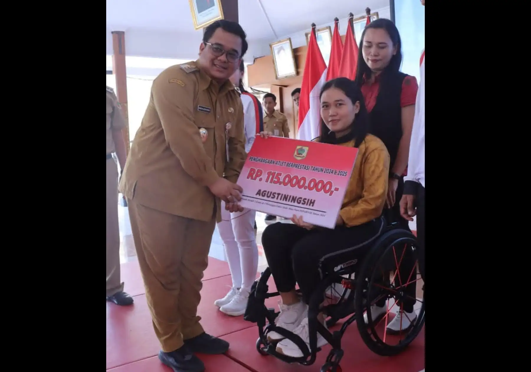 Apresiasi Atlet Berprestasi, Pemkab Wonogiri Gelontor Dana Puluhan Juta Rupiah