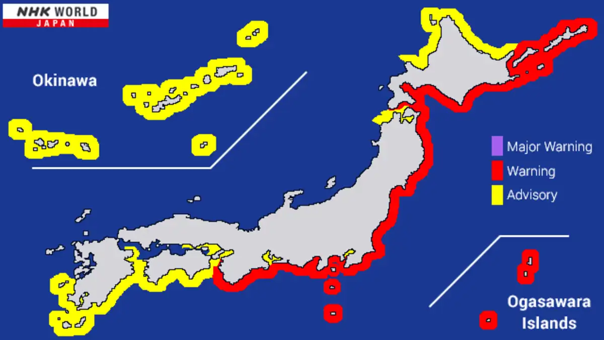Dampak Gempa Kamchatka, Pesisir Jepang Terancam Tsunami Setinggi 3 Meter
