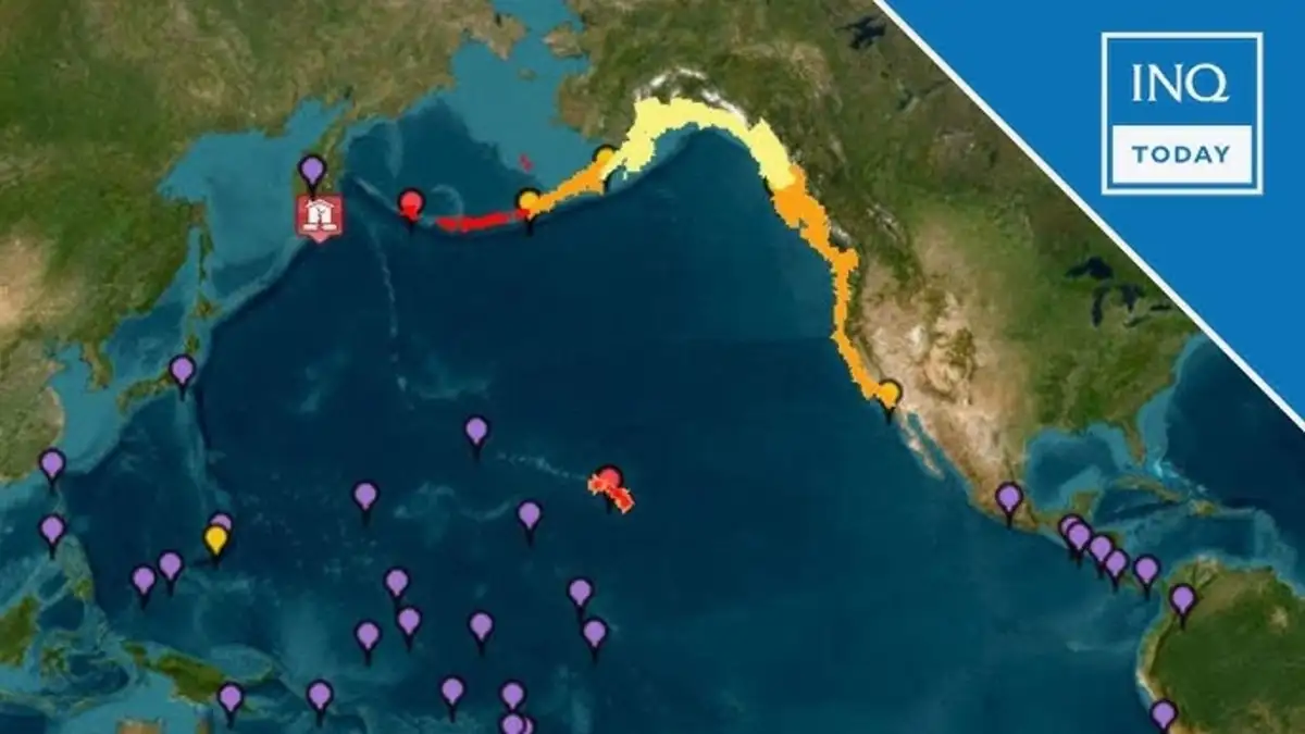 Peringatan Tsunami Dikeluarkan di Filipina dan China Dampak Gempa Kamchatka