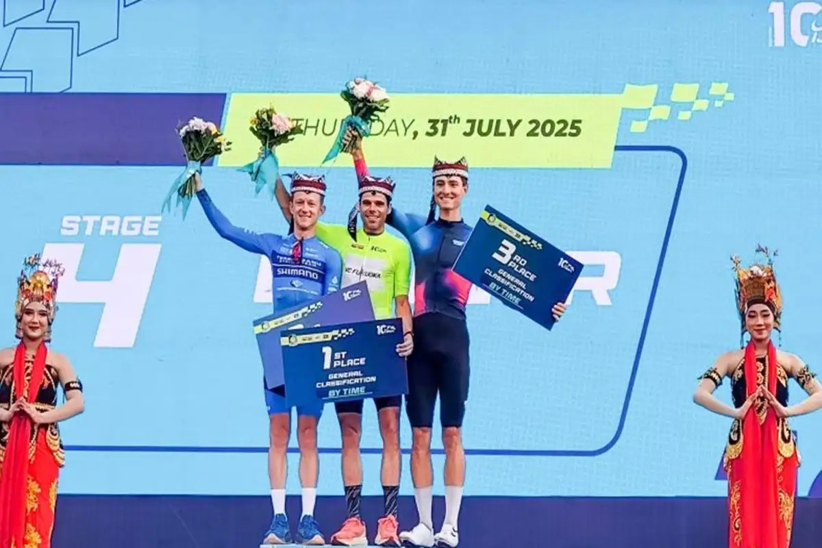Benjami Prades Juara Tour de Banyuwangi Ijen 2025, Cetak Sejarah!