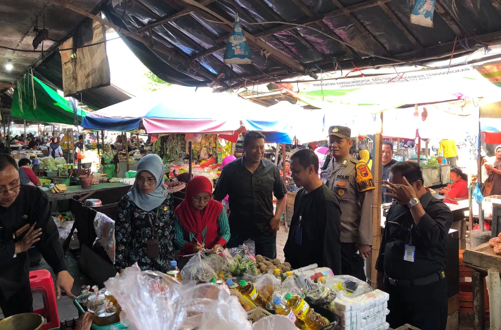 Kendalikan Inflasi, Polres Karanganyar Intensif Pantau Harga & Stok Bahan Pokok