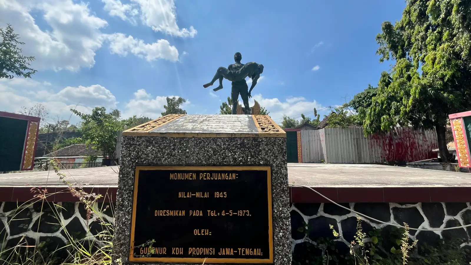 Monumen Perjuangan 45 Wonogiri, Pengingat Pejuang yang Gugur demi Kemerdekaan