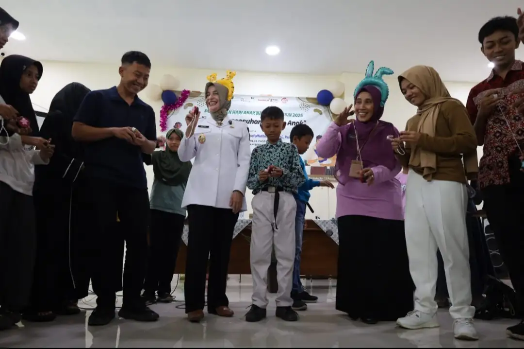 Wawalkot Pekalongan Ajak Anak Nikmati Dunia Nyata Lewat Permainan Tradisional