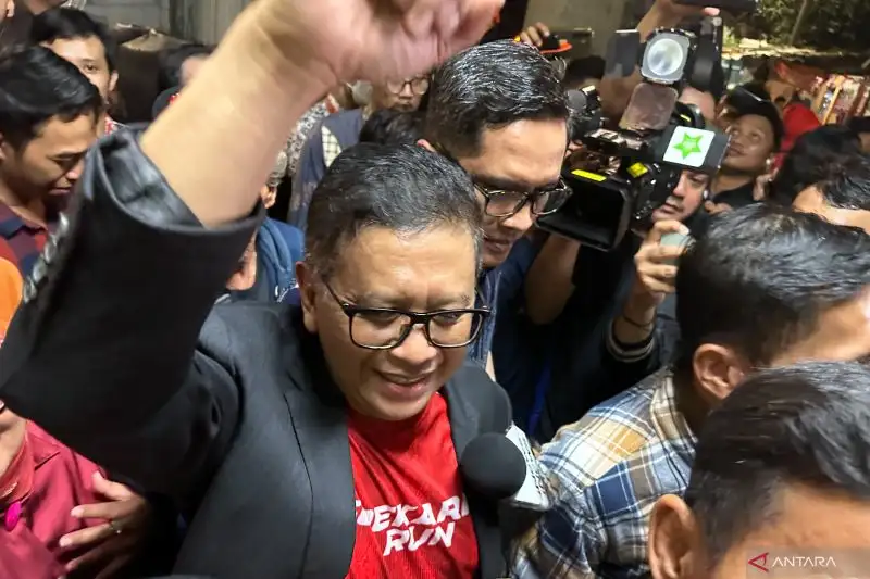 Terima Amnesti Prabowo, Hasto Kristiyanto Resmi Bebas dari Rutan KPK