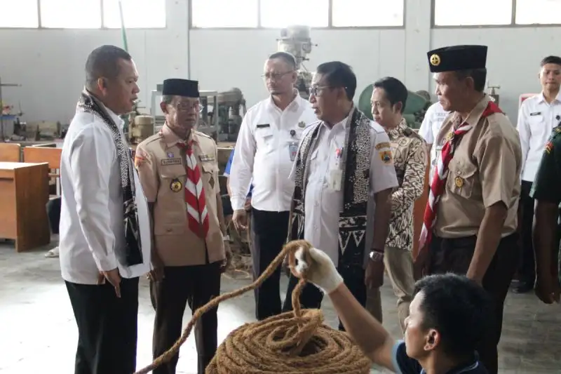 Keren! Tali dari Sabut Kelapa Karya Warga Binaan Lapas Sragen Diekspor ke Belgia