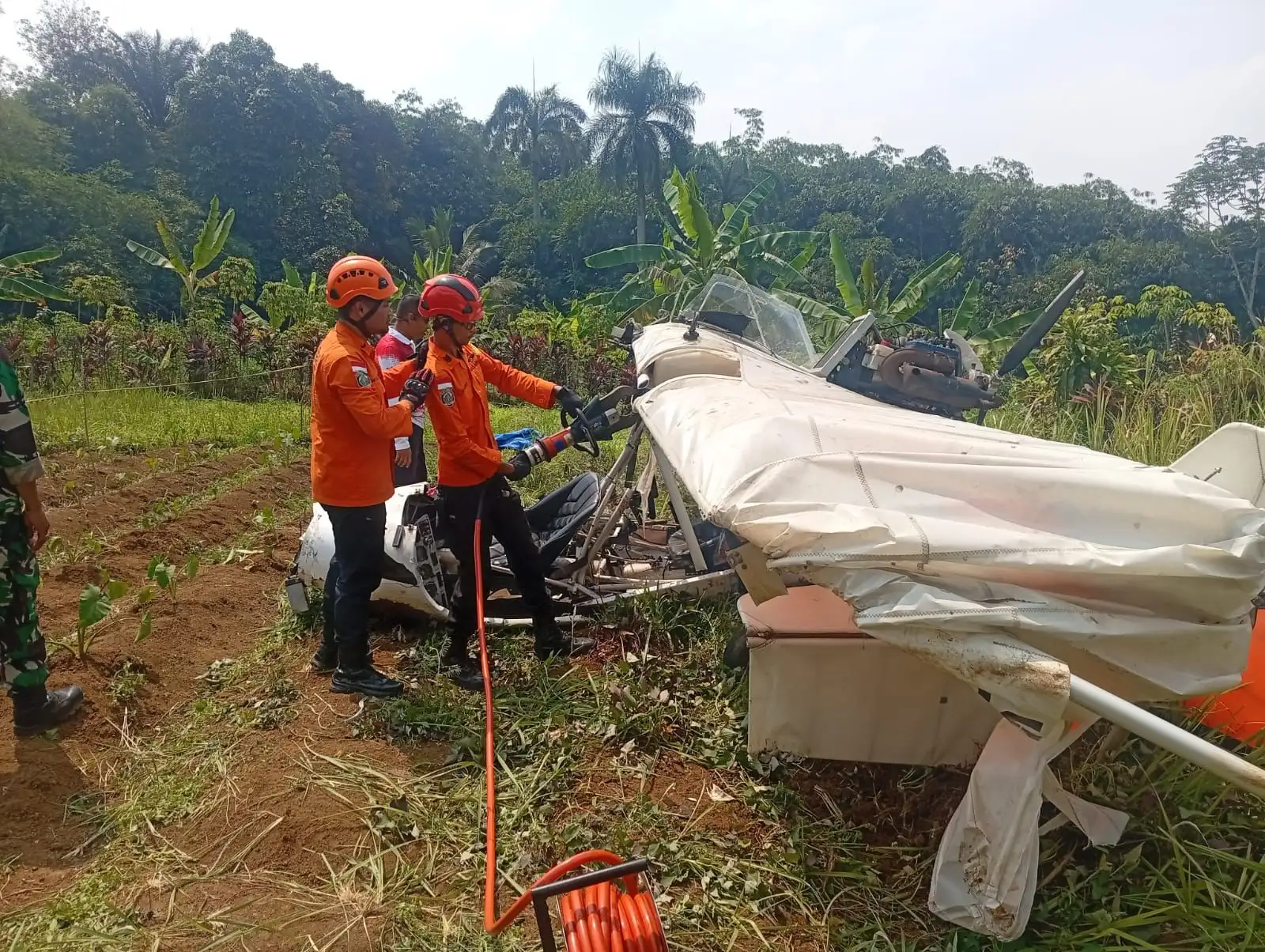 Pesawat Latih Jatuh di Bogor, Marsma TNI Fajar Adriyanto Meninggal Dunia