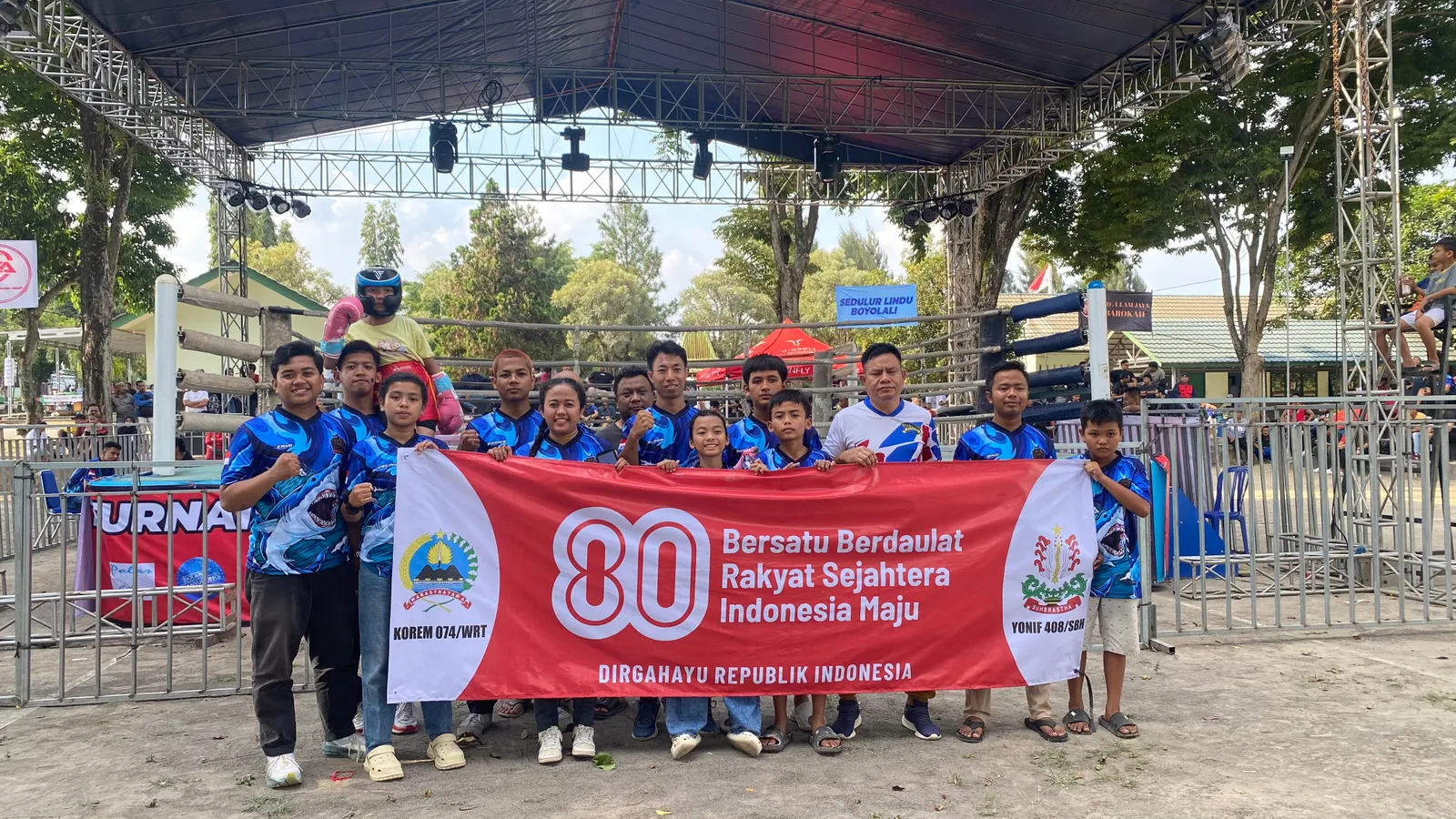200 Petarung Ramaikan Turnamen Keprukan 2025 di Yonif 408 Boyolali