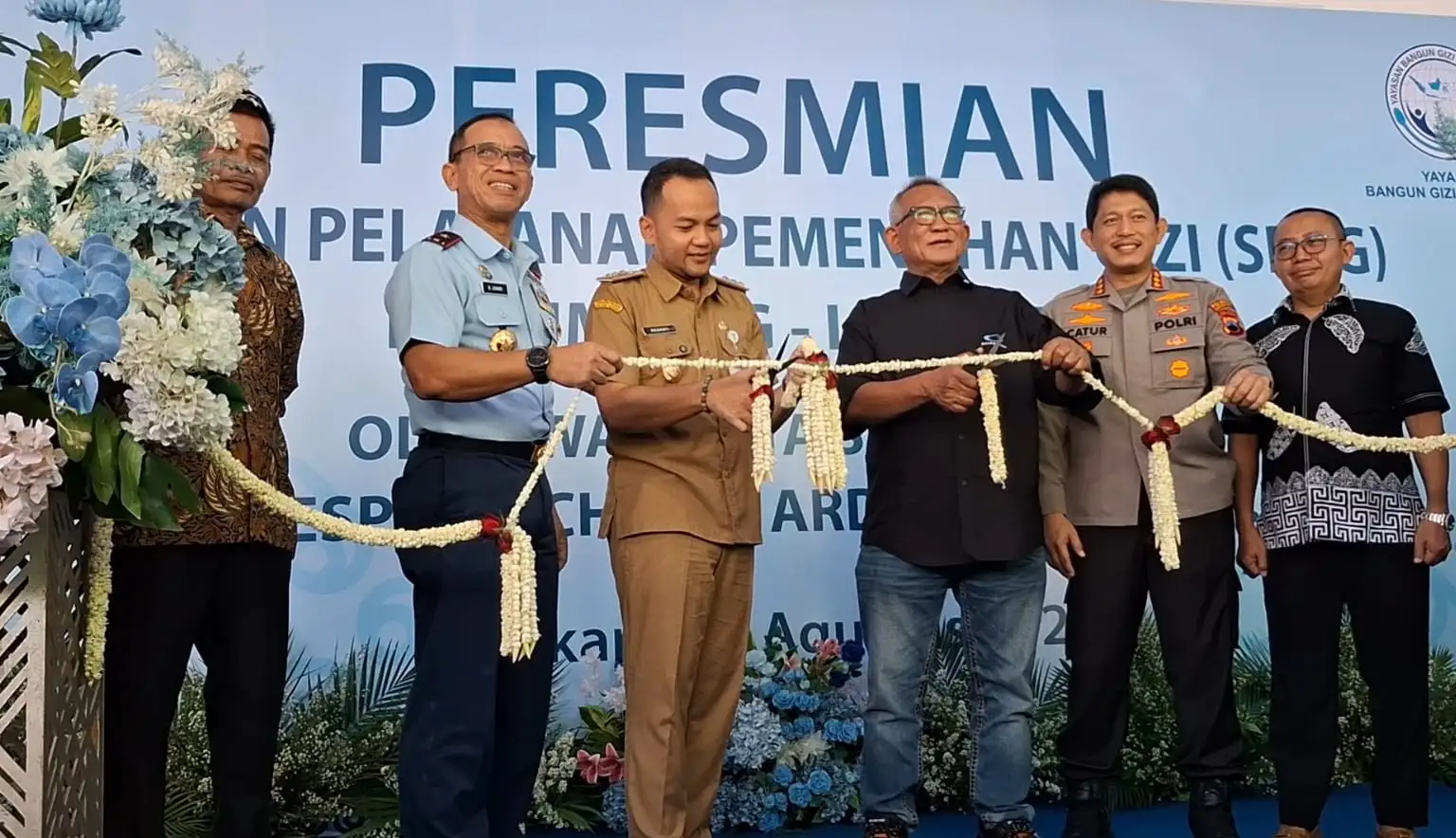 Diresmikan Respati, Dapur MBG Puspo Wardoyo di Penumping Solo Siap Beroperasi