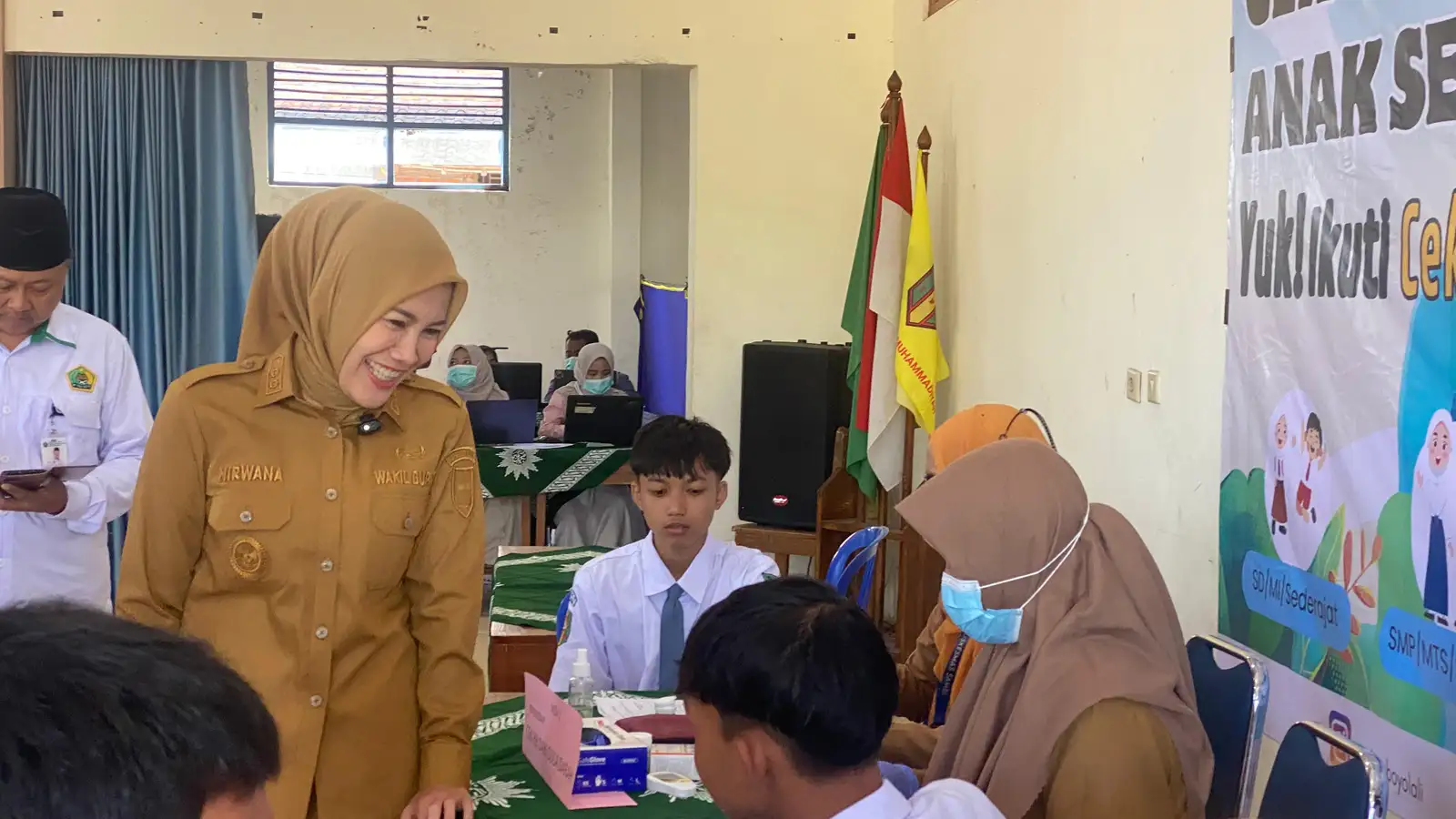 Cek Kesehatan Gratis Sasar Pelajar Kelas I SD hingga XII SMA/SMK di Boyolali