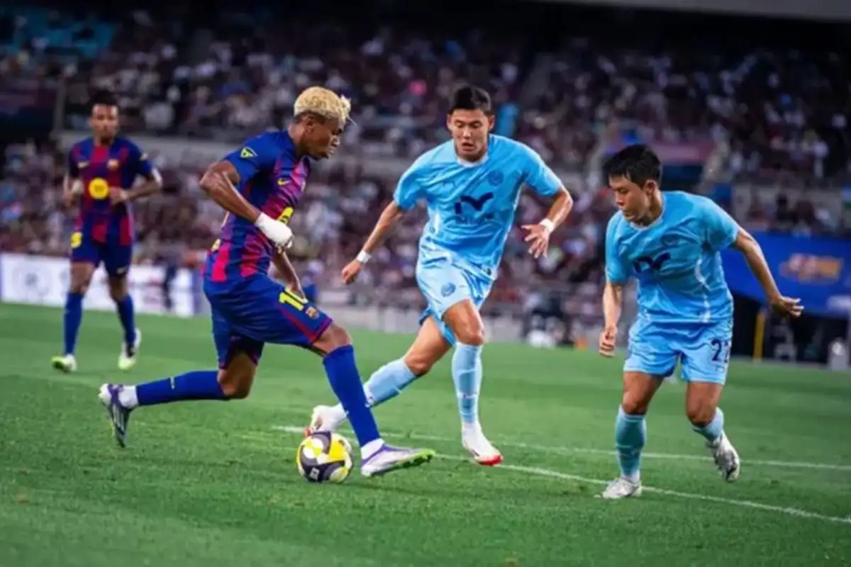 Rashford Cetak Gol, Barcelona Libas Daegu 5-0 di Akhir Tur Asia