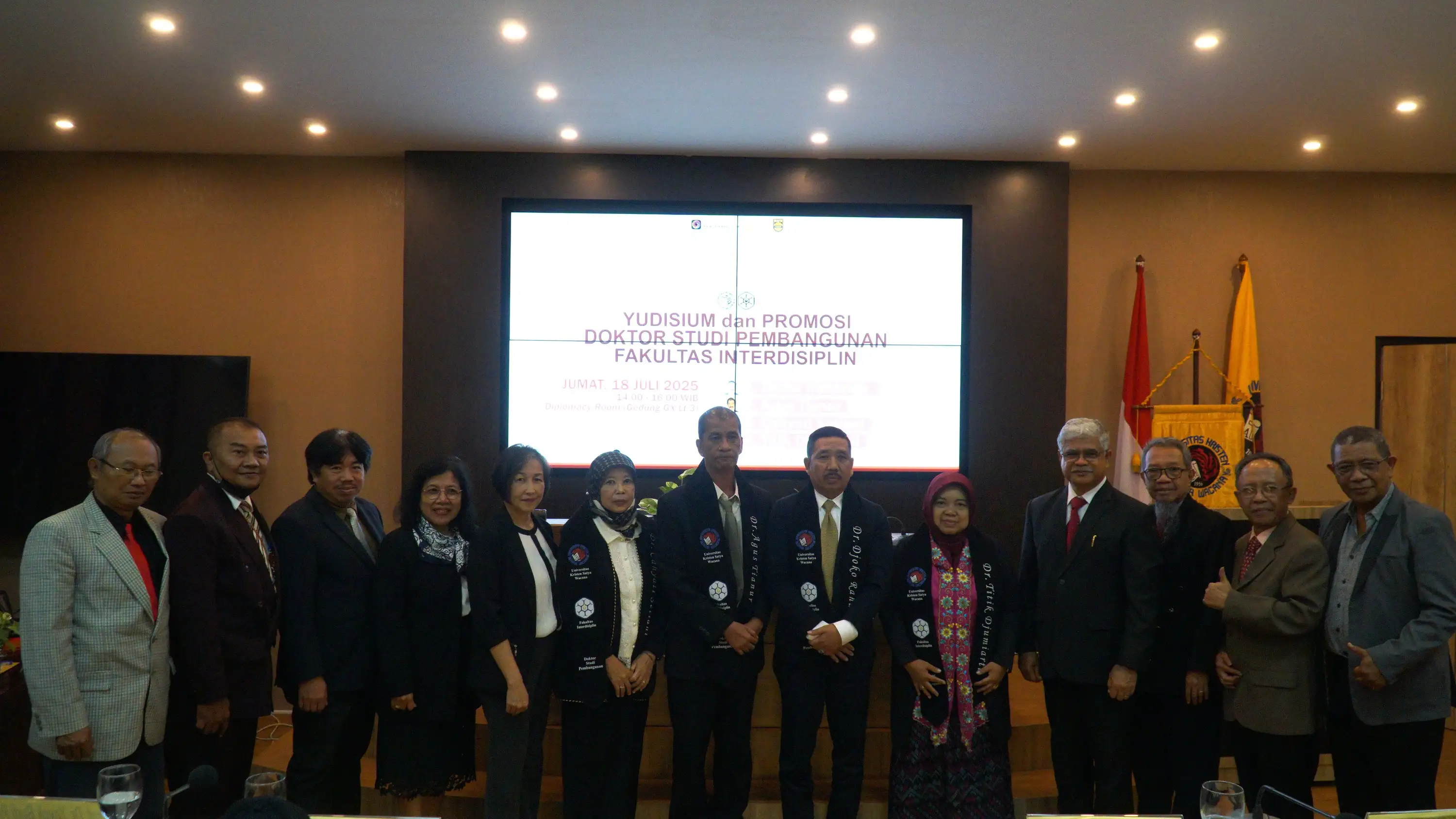 Empat Doktor Baru Fakultas Interdisiplin UKSW Sumbangkan Gagasan Strategis