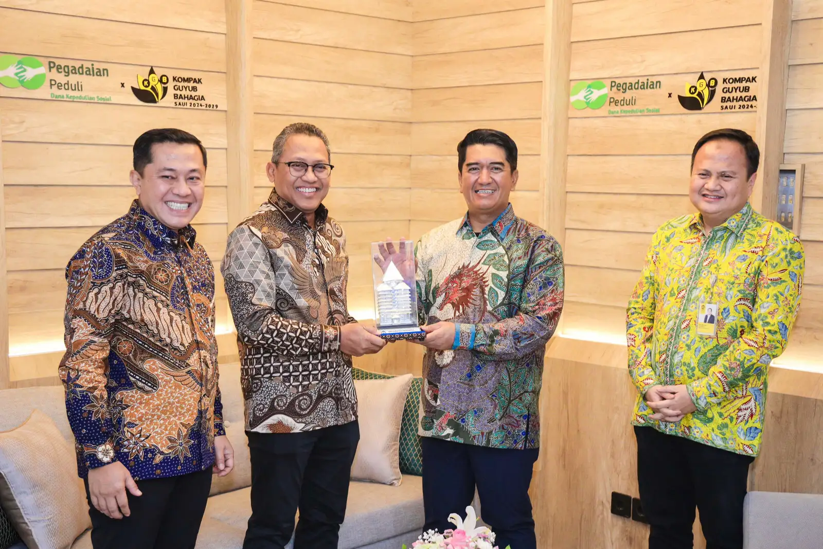 Ruang Kreatif Pegadaian Kompak Guyub Bahagia di Universitas Indonesia Diresmikan