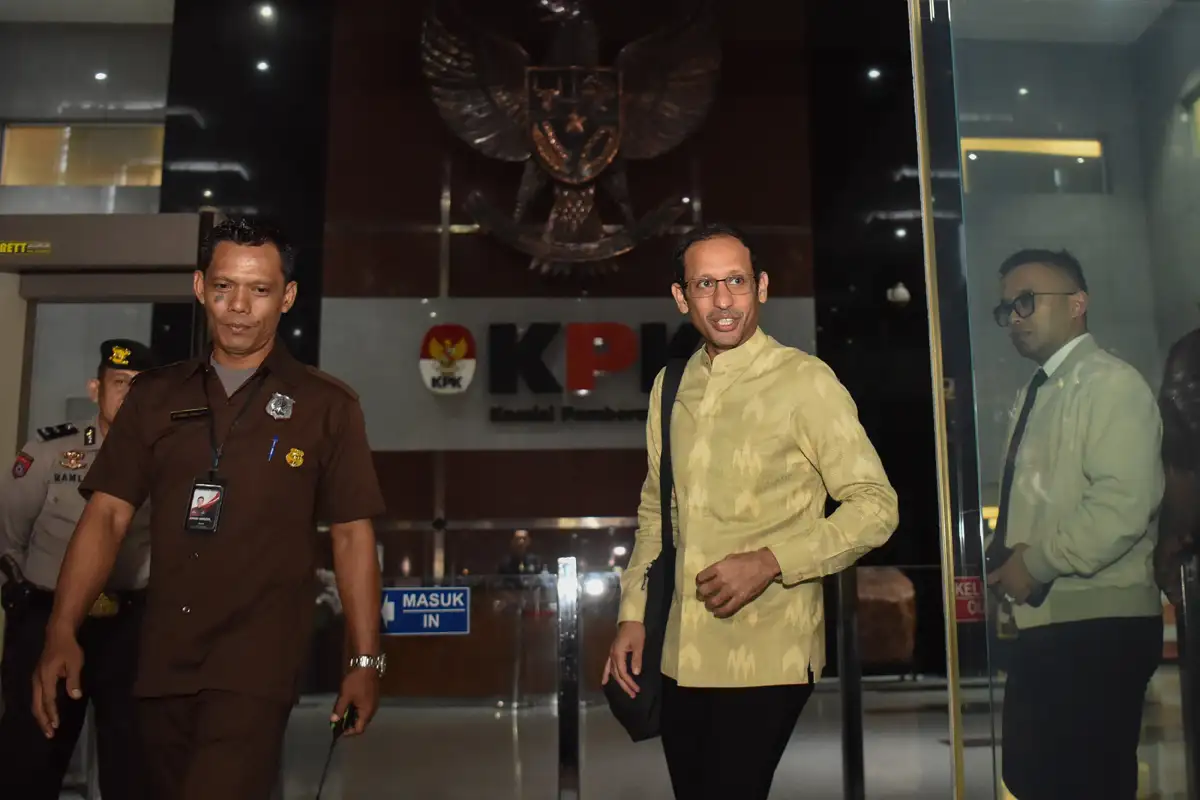 Nadiem Makarim Diperiksa KPK Selama 9 Jam Terkait Kasus Pengadaan Google Cloud