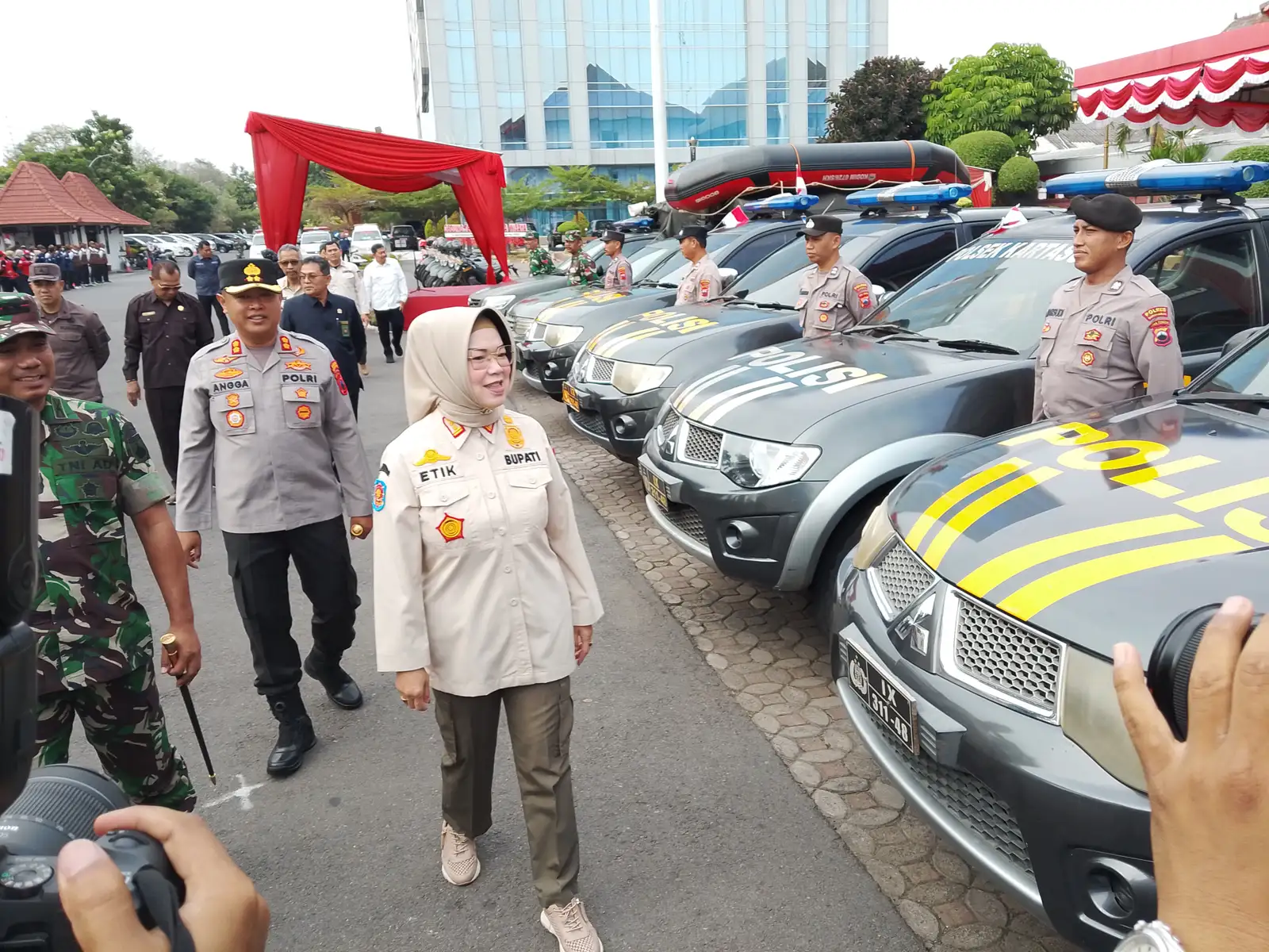 Musim Kemarau Basah, Tiga Pilar Sukoharjo Gelar Apel Kesiapsiagaan Bencana Alam