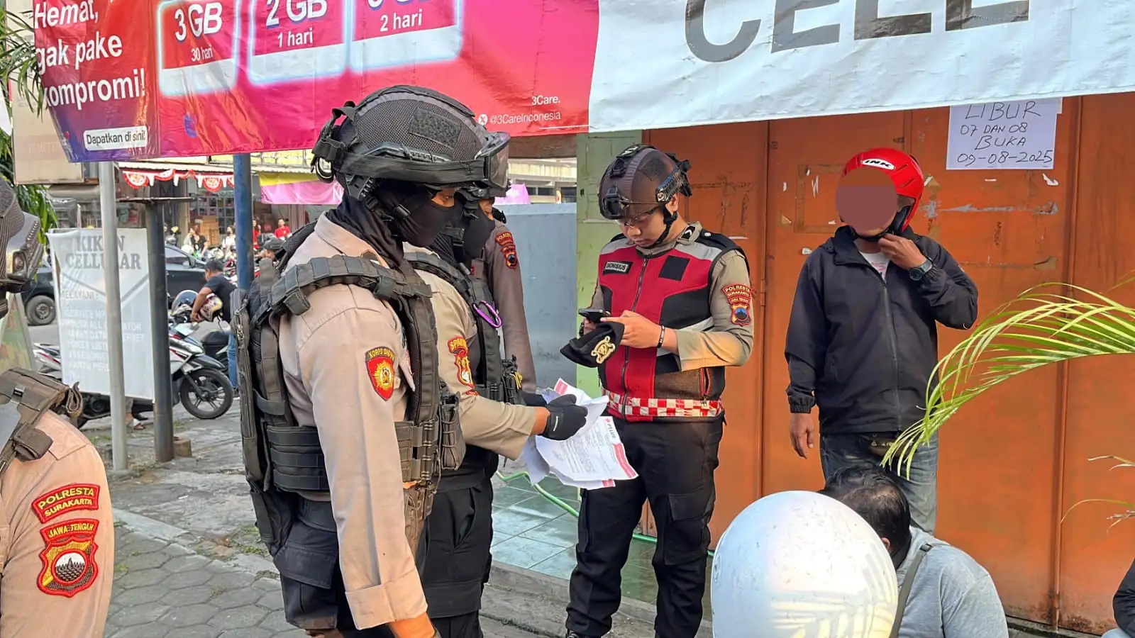 Beraksi Bak Preman di Nusukan Solo, 4 Debt Collector Ditangkap Polisi