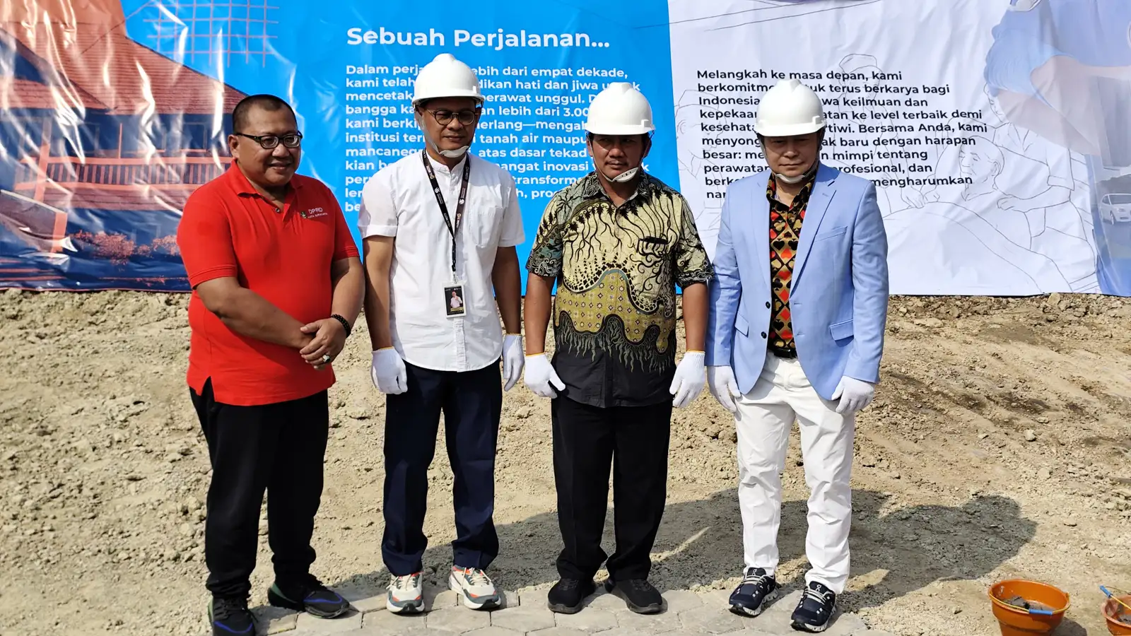 Tingkatkan Mutu Pendidikan, Akper Patria Husada Surakarta Bangun Gedung Baru