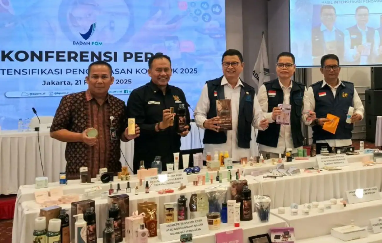 BPOM Cabut Izin Edar 21 Kosmetik, Ini Daftarnya