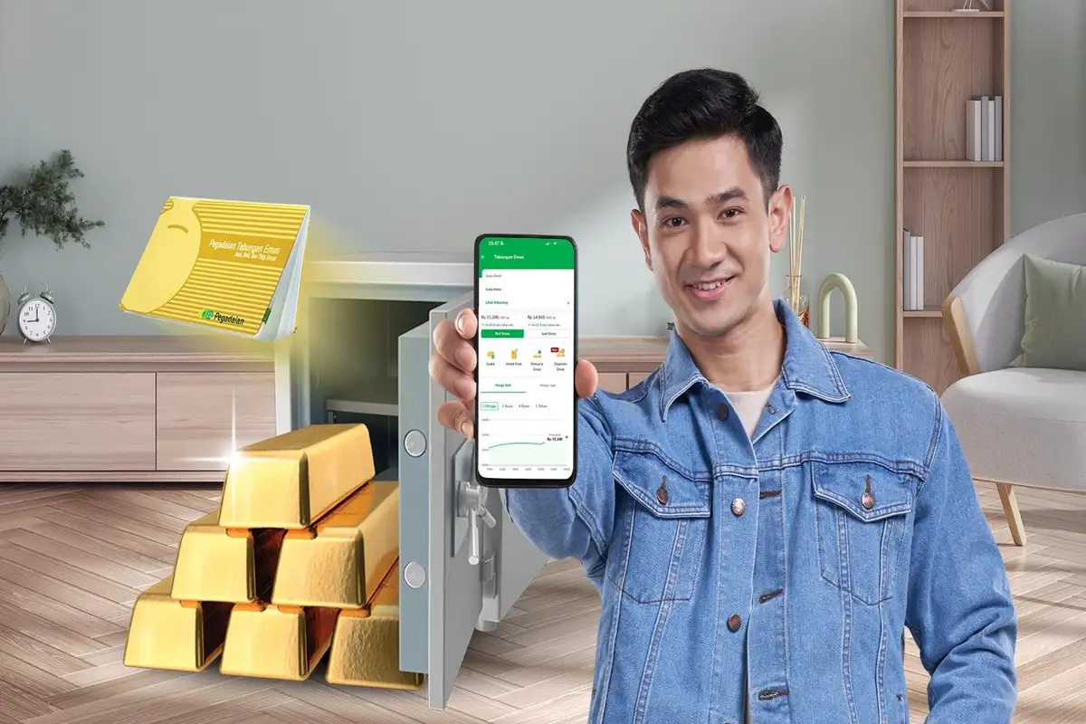 Inovasi Emas Pegadaian Buahkan Hasil: Layanan Bank Emas Cetak Kinerja Gemilang