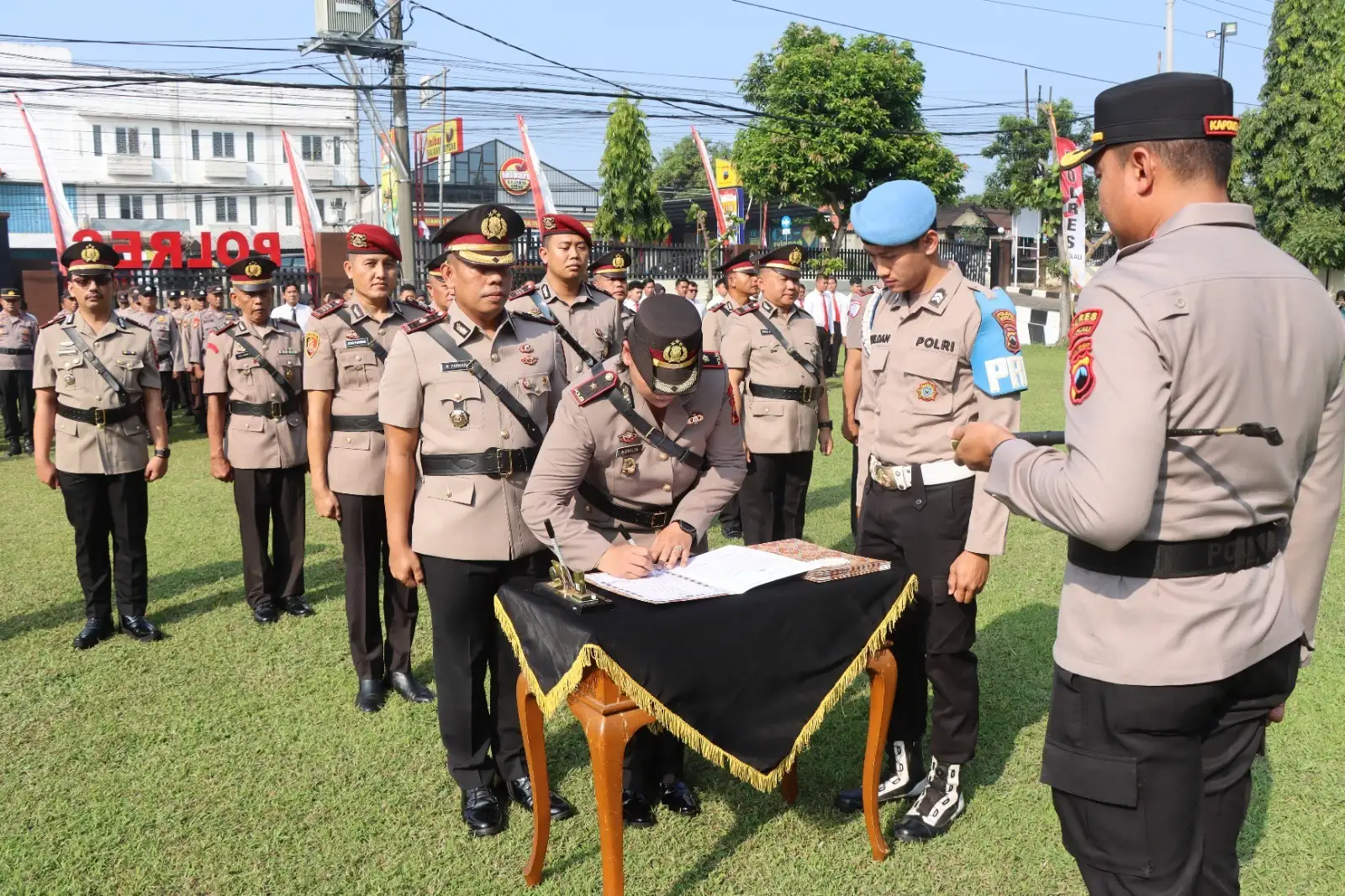 Mutasi Besar-besaran di Polres Boyolali, Wakapolres hingga Kasatreskrim Berganti