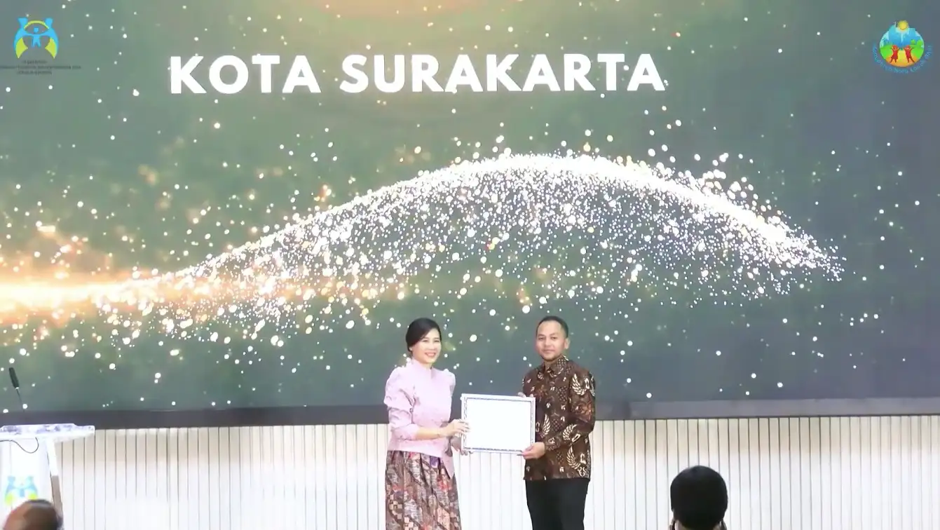 Sejak 2017 Dapat Kategori Utama, Peringkat Kota Layak Anak Solo Turun ke Nindya