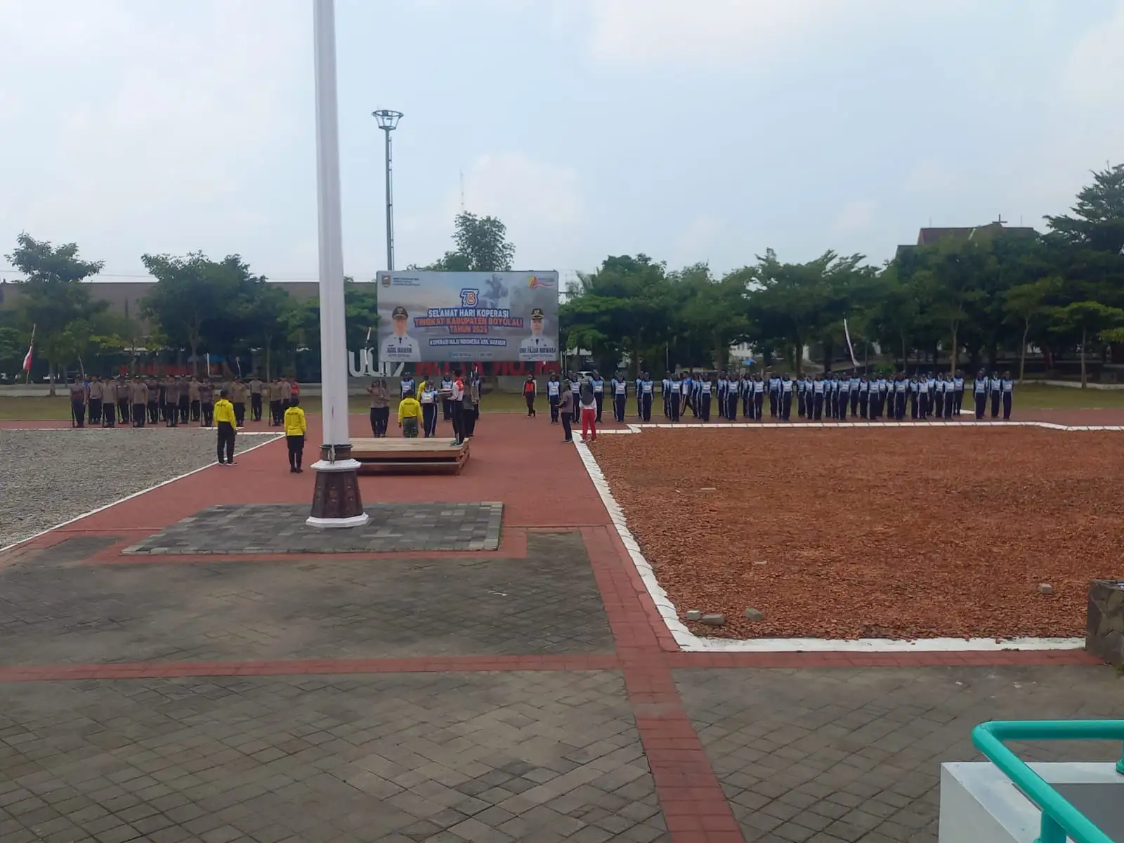 Digelar di Alkid, Upacara HUT ke-80 RI di Boyolali Libatkan 60 Siswa Paskibra