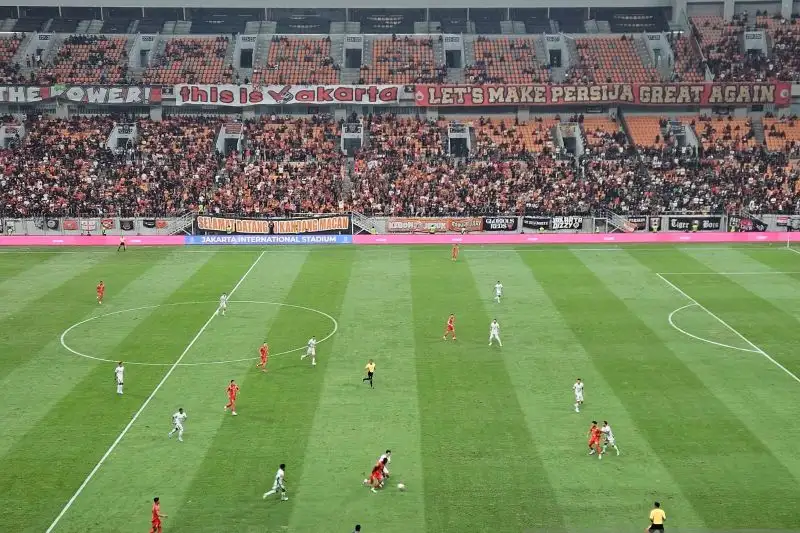 Persija Jakarta Bungkam Persita Tangerang dengan Skor Meyakinkan 4-0