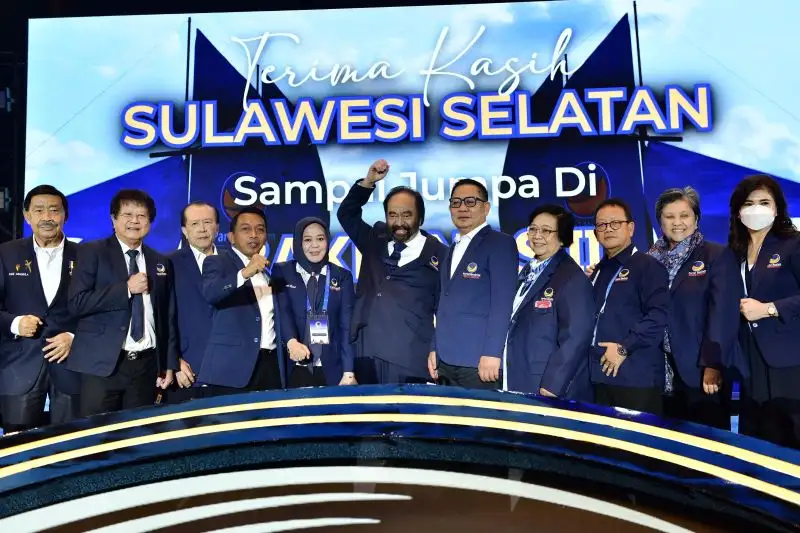 Hasil Rakernas Partai NasDem Targetkan Tiga Besar di Pemilu 2029