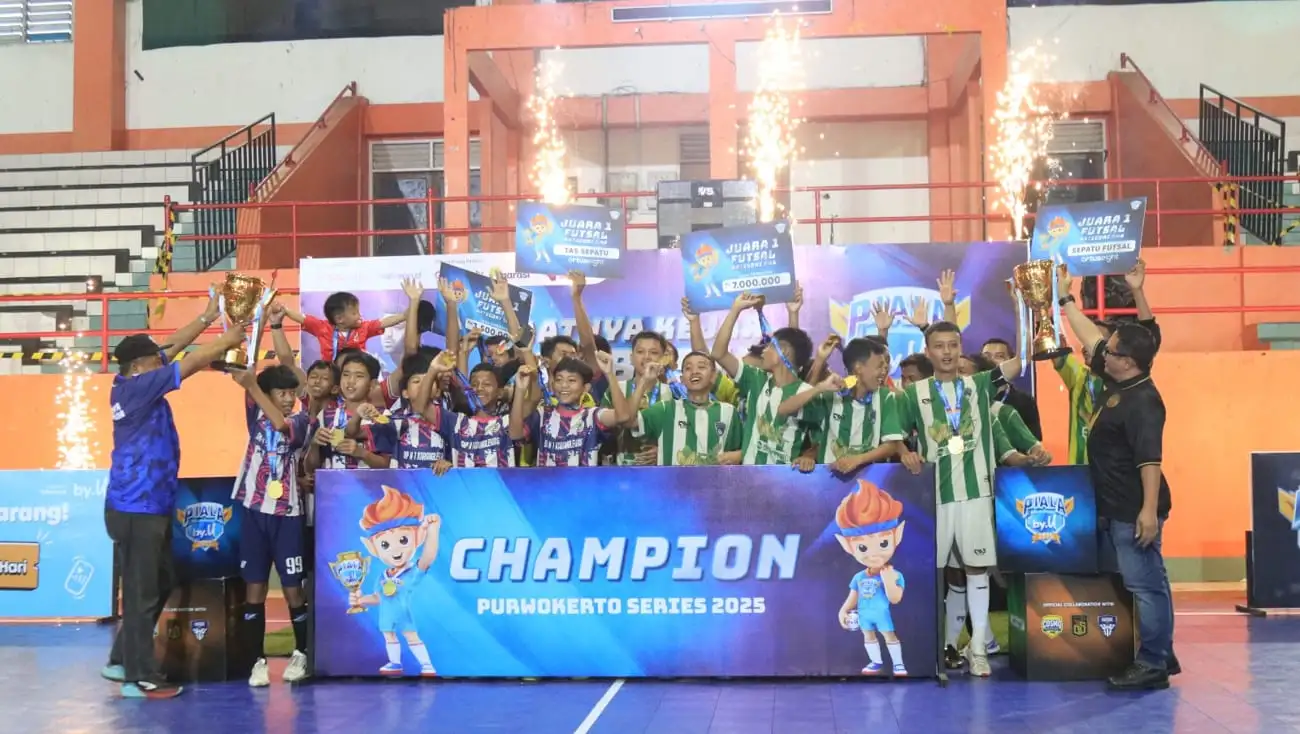 Sukses, Ajang Piala by.U 2025 di GOR Satria Purwokerto Dipadati 7.000 Penonton