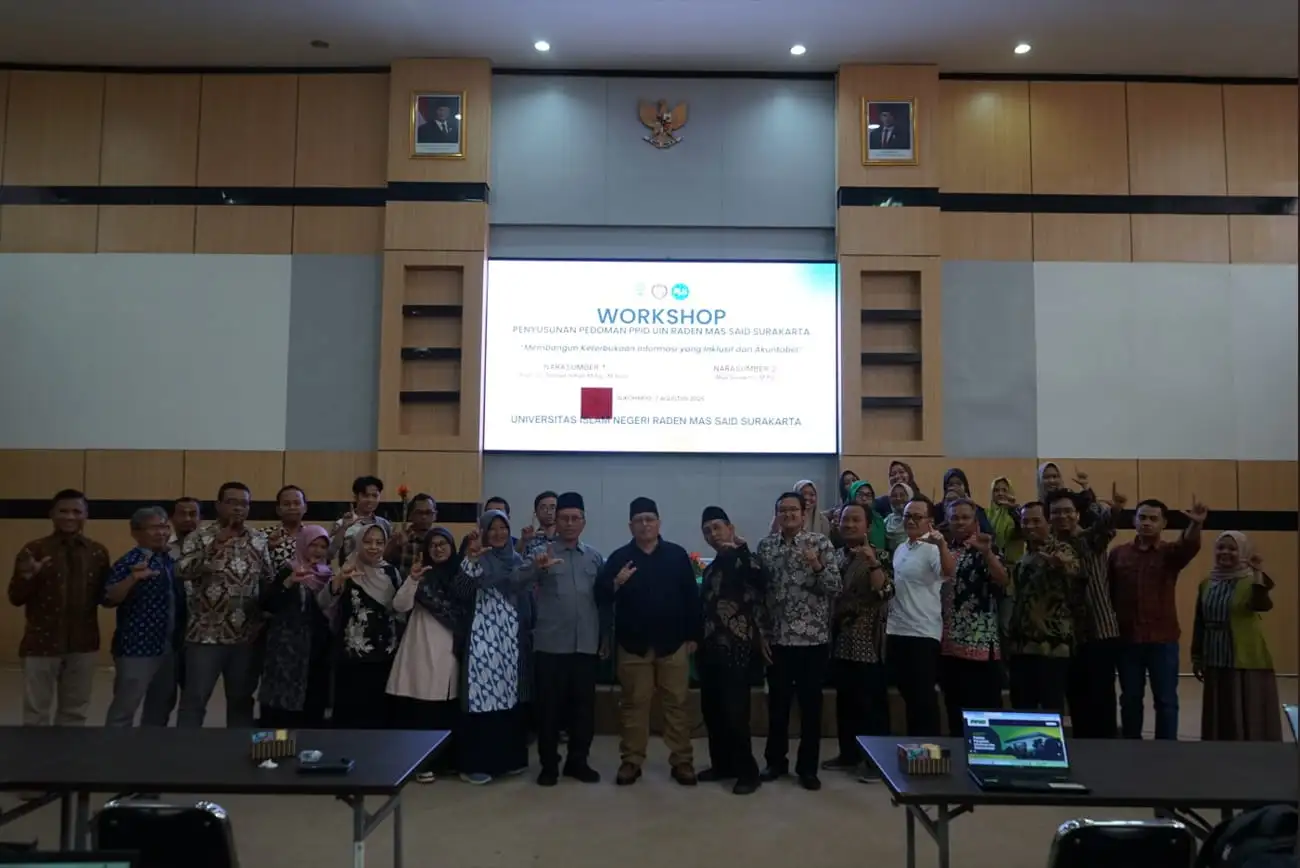 Menuju Kampus Informatif, UIN Surakarta Gelar Workshop Penyusunan Pedoman PPID