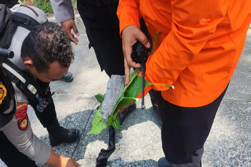 Disposal Mortir 350 Kg Sukses Dilakukan di Sleman, 8 Rumah Warga Terdampak