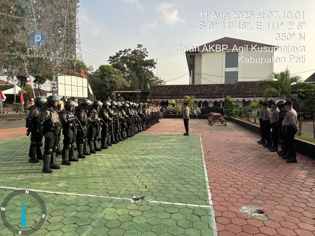 Jelang Aksi 13 Agustus, Polresta Pati Pastikan Pengamanan Sesuai Prosedur