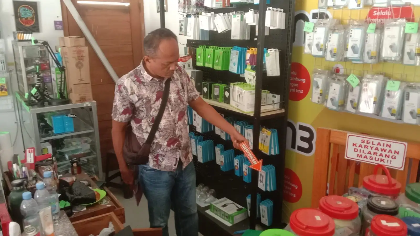 Bobol Konter & Curi 9 HP di Nogosari Boyolali, Pria Semarang Ditangkap Polisi