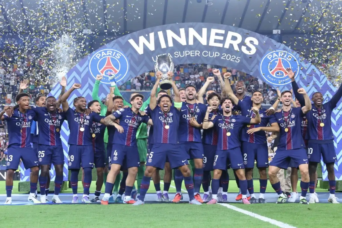 PSG Raih Gelar Pertama Piala Super Eropa 2025 Usai Kalahkan Tottenham